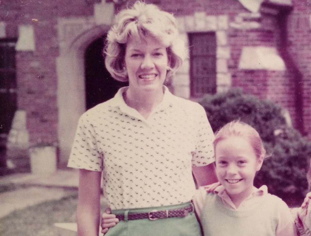 Stacey Delo and her mom Sherry circa 1985.