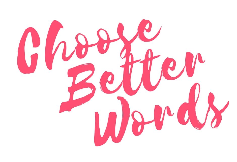 The power of choosing words can greatly affect career and personal success on Maybrooks, a career resource for moms