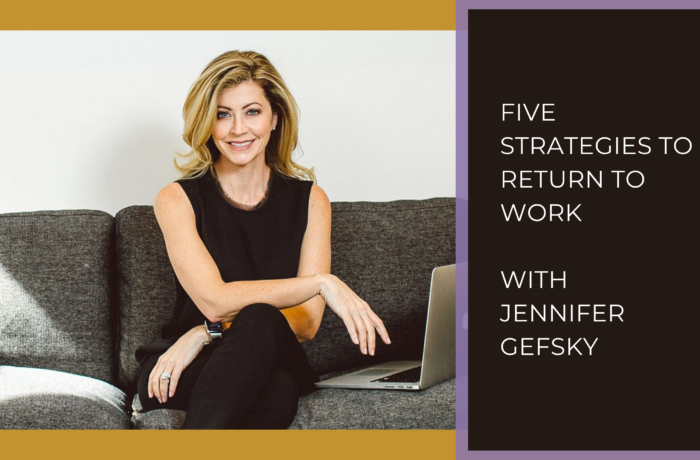 Lawyer and Your Turn author Jennifer Gefsky offers return to work strategies for mothers with resume gaps.