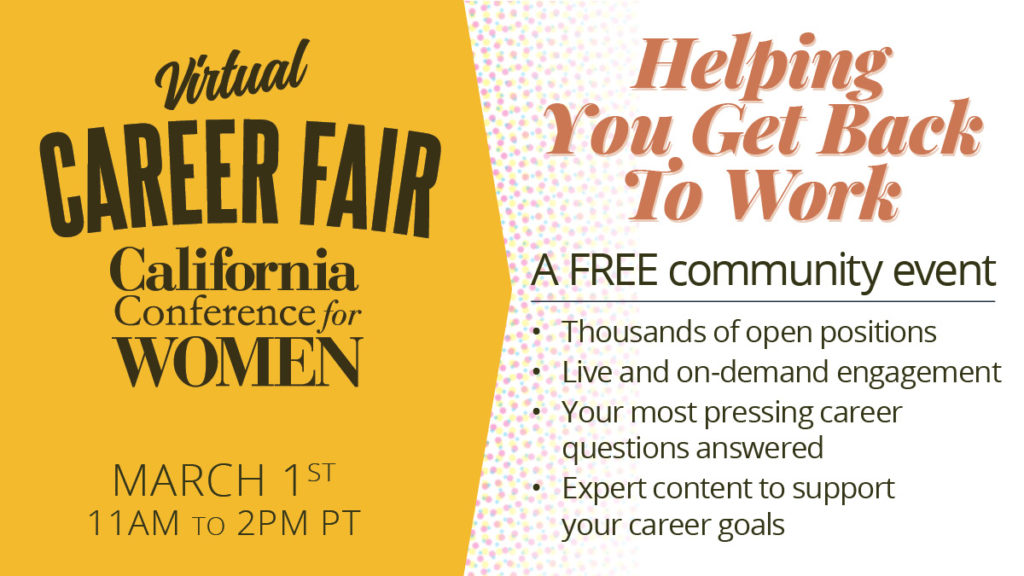 The California Conference for Women Virtual Career Fair Partners with Après, a career resource for moms returning to work