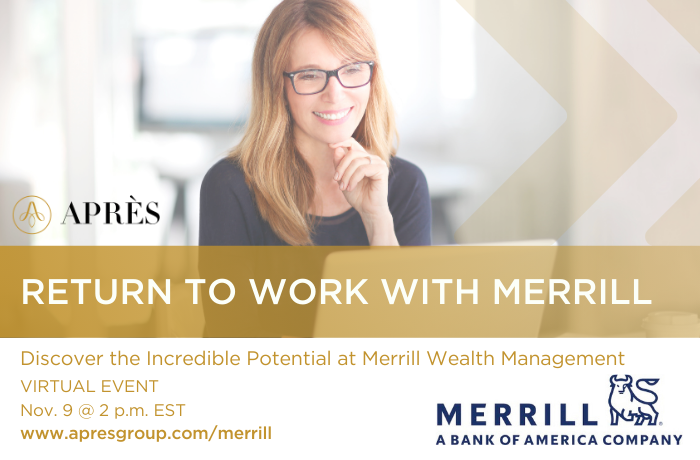 Back to work with Merrill